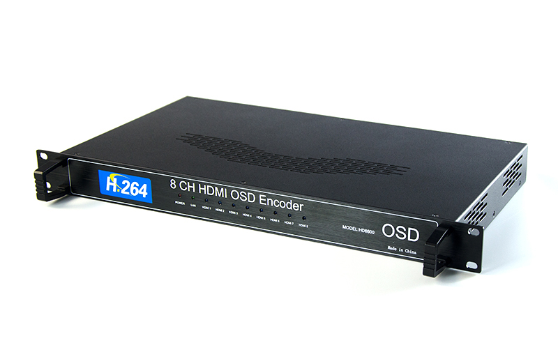 八路高清编码器IPTV输出多码流支持60P码率占用小